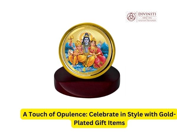 A Touch of Opulence: Celebrate in Style with Gold-Plated Gift Items