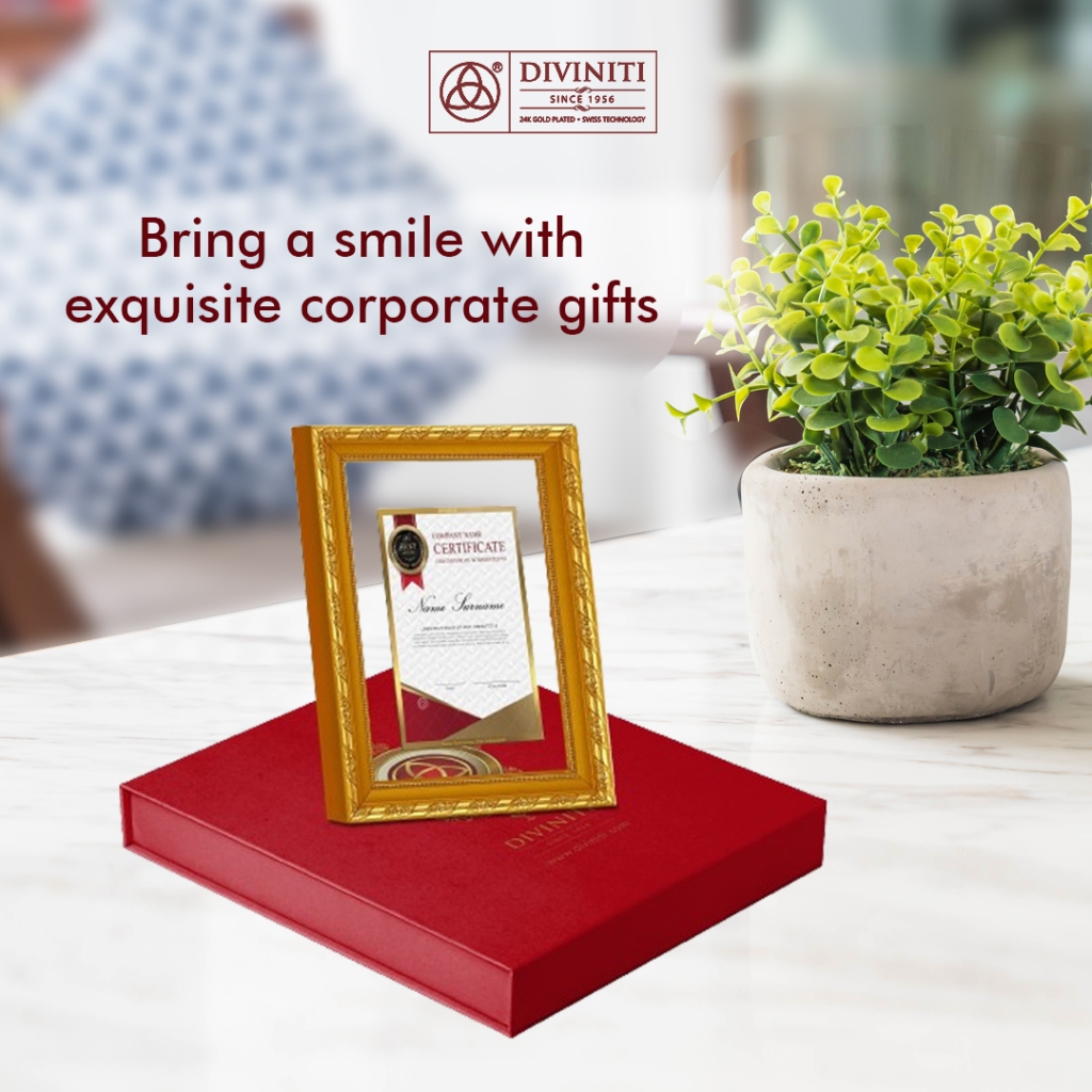 Elevate Your Corporate Gifting with Luxurious Gold-Plated Treasures